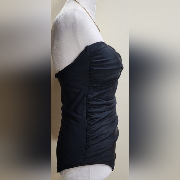 NEW Relleciga Black Strapless Swimsuit Womens Size M - Picture 5 of 9